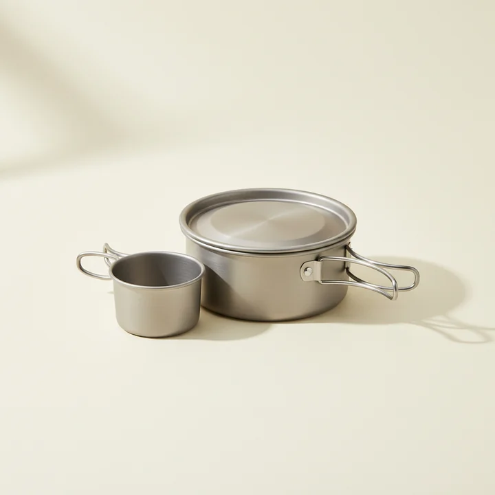 Snow Peak Trek 900 titanium cookset